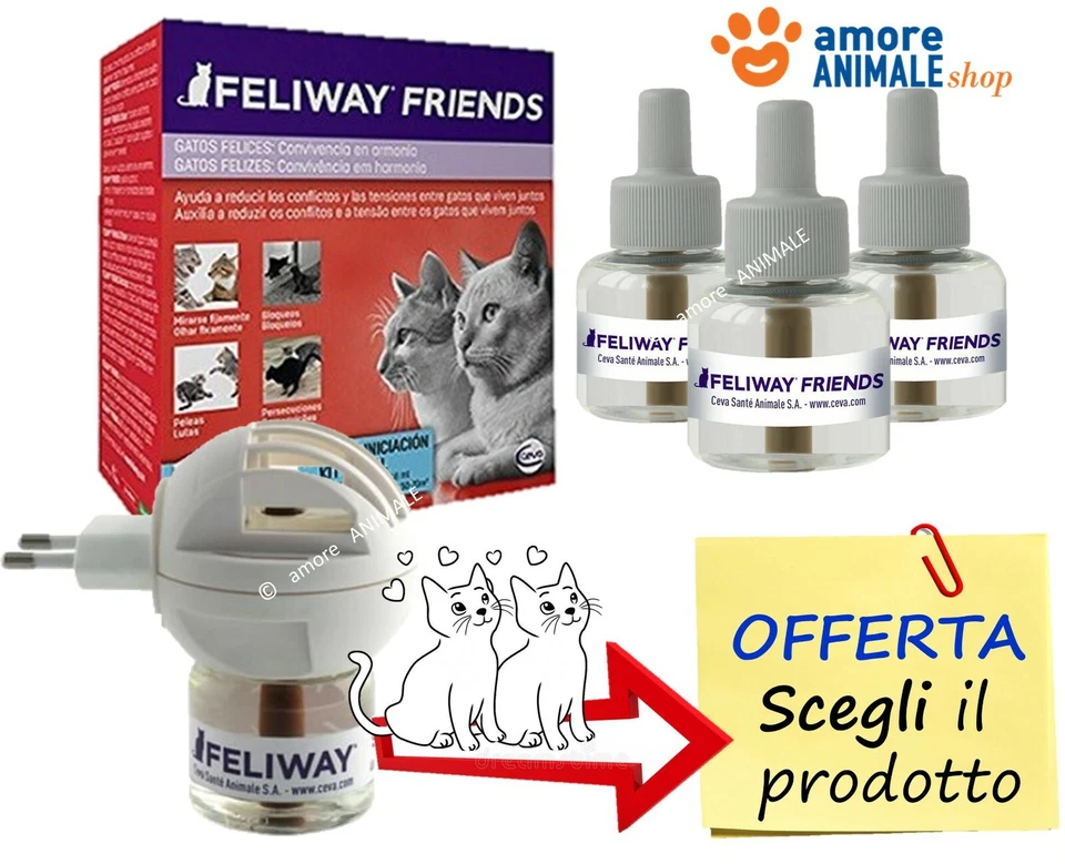 FELIWAY Friends → Diffusore / Ricarica - Armonia Domestica per i GATTI in Casa - Immagine 1 di 1