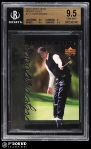 Tiger Woods BGS 9.5: 2001 Upper Deck Tiger's Tales Subset Rookie Insert #TT1 - Picture 1 of 3
