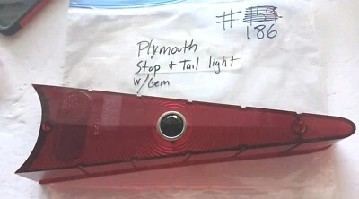 Unique/Custom(?) 1957 Plymouth Stop & Tail Light Lens - Image 1 of 4