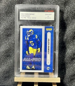 2021 Panini /212 All-Pro Jalen Ramsey Los Angeles Rams CB #5 1st Graded! - Bild 1 von 2