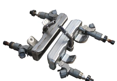 17-18 SUBARU FORESTER 2.5 RIELES DE INYECCIÓN DE COMBUSTIBLE Y 4 INYECTORES DENSO Foto 1 de 4