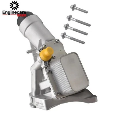 Carcasa de enfriador de filtro de aceite de motor de aluminio para BMW F20 F22 F23 F30 F33 F36 G30 Foto 1 de 4