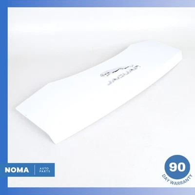 15-24 Jaguar X152 tipo F cupé tapa maletero alerón activo panel motor blanco OEM Foto 1 de 4