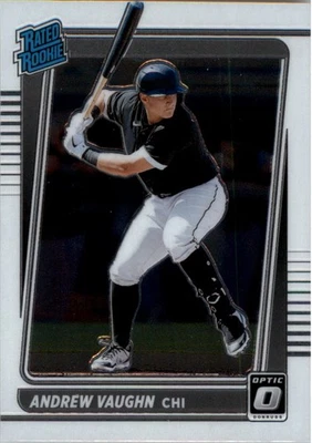 2021 Donruss Optic Baseball Card #116 Andrew Vaughn RR RC - Image 1 of 2