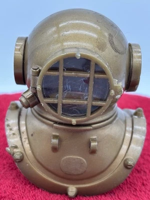 Hasbro GI Joe Deep Sea Diver Vintage 1960's Gold Helmet Hong Kong 2 Pieces - Image 1 of 4