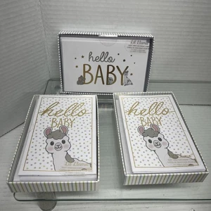 Tarjetas Hello Baby de Lil Llama - Imagen 1 de 3