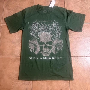 Nuevo Verde y Gris Vitriolo/Zumiez Manga Corta Patinador Gráfico Camiseta Con Etiqueta - Imagen 1 de 6