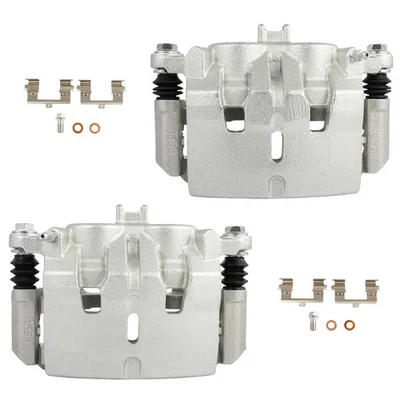 Brake Calipers w/ Bracket Front Pair For 07-13 ACURA MDX 2010 - 2013 ACURA ZDX - Image 1 of 4