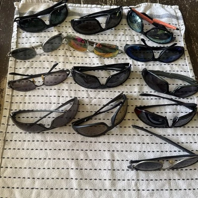 13 Pair Of Men’s Sunglasses~ Strike King, Tecfen, Extremis, Mauritius — 第 1/4 张图片
