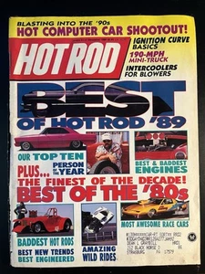 Vintage HOT ROD Magazines December 1989, Best of the '80s, Car Computer Shootout - Picture 1 of 15