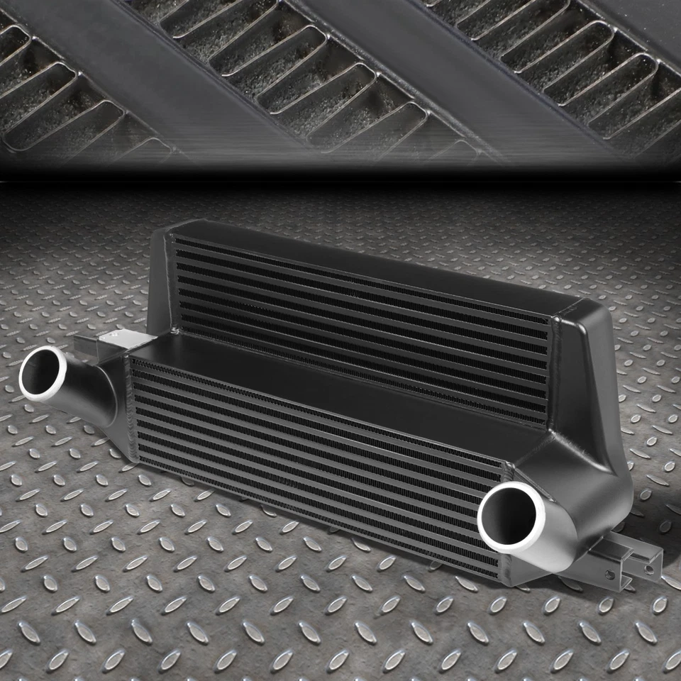 PARA FORD MUSTANG 15-23 2.3L ECOBOOST BARRA ESCALONADA Y PLACA INTERCOOLER MONTAJE DELANTERO Foto 1 de 4