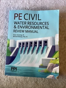 PE Civil Water Resources & Environmental Review Manual 101A - Picture 1 of 3