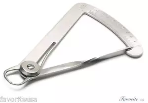 CALIBRE DE GRADO DE PRECISIÓN 0,1 A 10 MM ACERO INOXIDABLE JSP IWANSON PARA METALES - Imagen 1 de 2