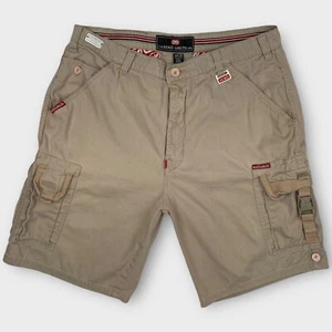 Pantalones Cortos de Carga Ecko Unltd DE COLECCIÓN Para Hombres 36 Militares Sueltos Relajados Y2K Hip Hop Ventilación - Imagen 1 de 21