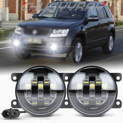 Par de luces antiniebla LED para parachoques delantero para Suzuki Grand Vitara 2006-2012 SX4 2008-2015 Foto 1 de 4