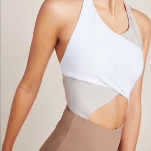 Anthrpologie Kore Swim Dion einteiliger Badeanzug Größe Small neu mit Etikett - Bild 1 von 8