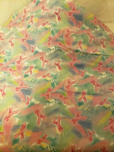 Cotton Fabric Timeless Treasures Pink Ribbon 42 x 3+ yds Gail-C7506 - Picture 1 of 4