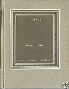 René Alain Le Sage Il Diavolo zoppo UTET 1959 Ristampa. - Bild 1 von 1