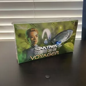 Star Trek CCG Decipher Voyager SEALED Booster Box TCG NEW SEALED - Picture 1 of 6
