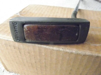 Vintage men right handed Spalding Elite Brass and Wood putter - Image 1 of 4