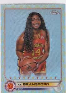 2022 Topps Chrome McDonald's All American Logo Refractors #88 KK BRANSFORD R/C - Bild 1 von 1