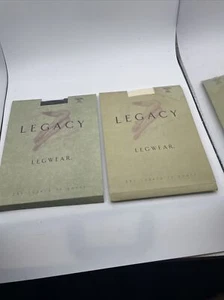 Legacy Legwear 2 Paar Body Shaper Longline Slip Strumpfhose Größe B schwarz & elfenbeinfarben - Bild 1 von 7