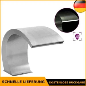 Schwalldusche Edelstahl Schwallbrause Pool Wasserschwall mit/ohne LEDs vidaXL - Bild 1 von 39