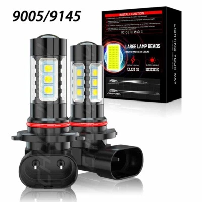 Kit de faros antiniebla de 4 lados blanco para Ford EXPEDITION 2003-2006 9145 Foto 1 de 4