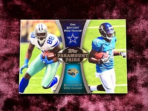 Dez Bryant Blackmon 2012 Topps Paramount Pairs Oklahoma State OSU Cowboys Jersey - Picture 1 of 2