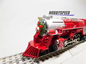 LOCOMOTORA DE VAPOR LIONEL NAVIDAD LIGHT EXPRESS LIONCHIEF CALIBRE O 2123100-E NUEVA - Imagen 1 de 10