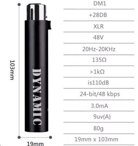 DM1 SM 58 Microphone Pre Amplifier 1pc Sample Price