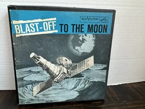 Blast Off To The Moon 7" Vinyl Box Set- 3 Records RCA - Picture 1 of 13