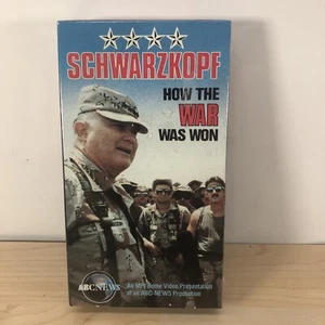 Schwarzkopf - How the War Was Won (VHS, 1991) Desert Storm Middle East Mp6445 - Picture 1 of 6