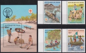 F-EX35462 NIGER MNH 1982 BOYS SCOUTS SCOUTING JAMBOREE 75th ANNIVERSARY.  - Picture 1 of 1