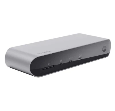 Belkin Thundebolt 4 Pro Dock Dual 4K Display Capable, 90W power delivery! INC006 - Image 1 of 4