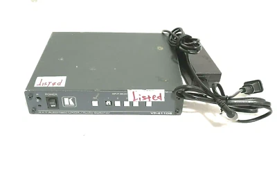 Kramer VP-411DS 4x1 Automatic UXGA/Audio Switcher - Image 1 of 3