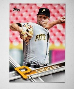 2017 Topps #254 Wade LeBlanc - NM-MT