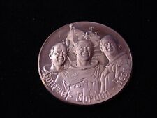 1969 Apollo XII Conrad Gordon Bean Medal Token PIÈCE DÉFI avec étui