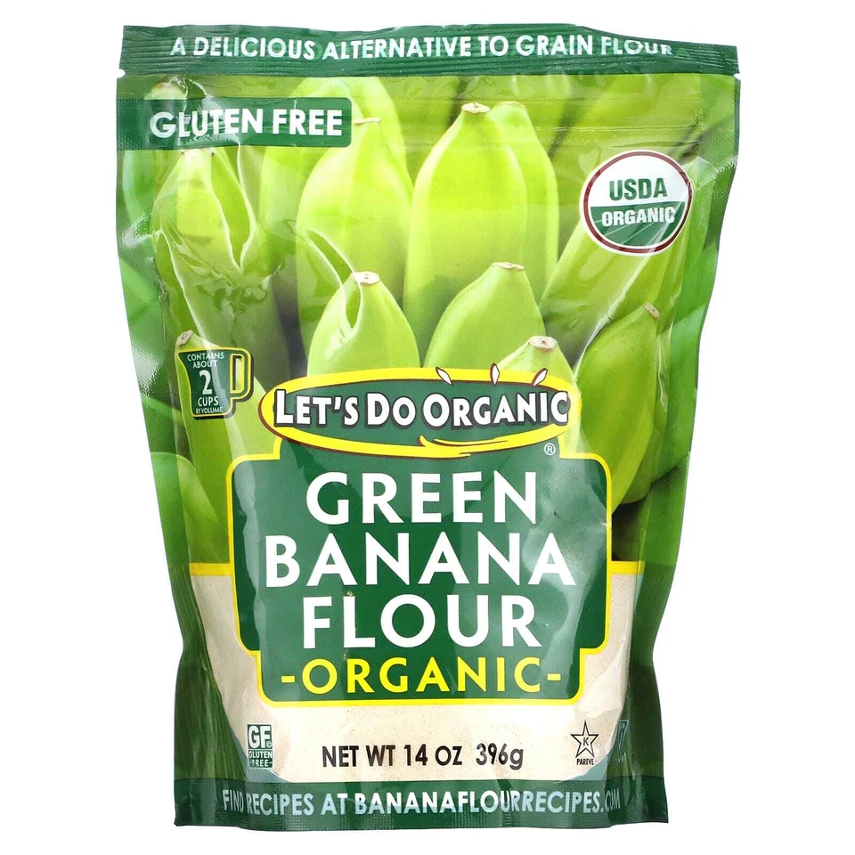 Edward & Sons, Let's Do Organic, Organic Green Banana Flour, 14 oz (396 g) Edwa - image 1 of 1