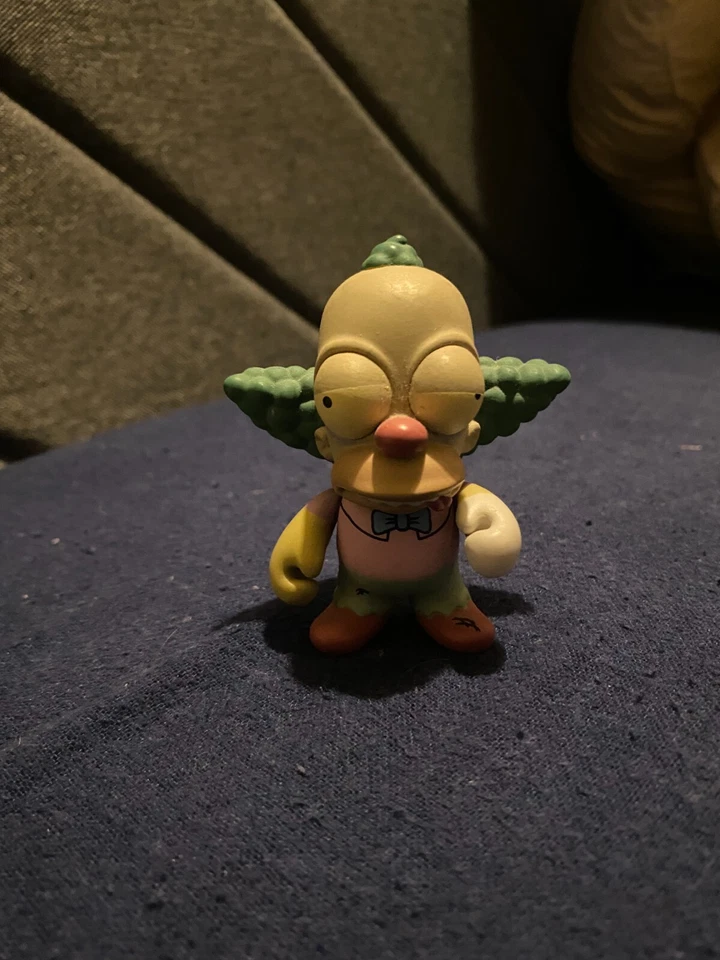 Zombie Krusty - Treehouse of Horror Simpsons Kidrobot Vinyl Mini Figure - Image 1 of 1