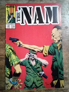 (15-18) COLLECTIBLE COMIC BOOK: "THE 'NAM, VOL. 1, NO. 24, NOVEMBER, 1988: BEG" - Picture 1 of 21