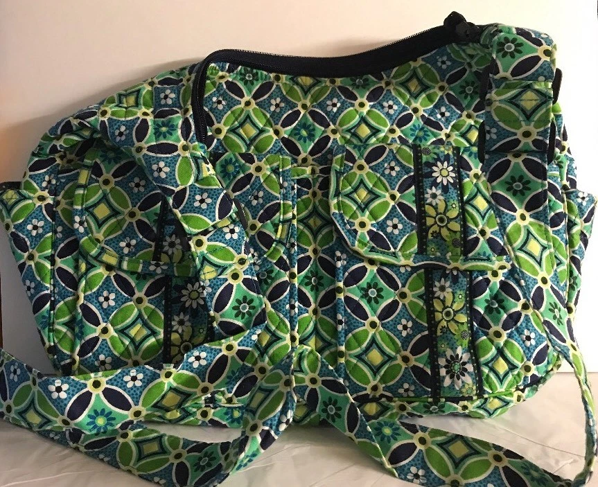 Vera Bradley Retired Daisy Daisy Cargo Sling Bag Rare Crossbody Floral Purse - Image 1 of 4