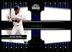 2005 Donruss Champions Impressions Green #108 Juan Uribe /25