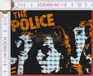 THE POLICE - ADESIVO PRISMATICO STICKER ORIGINALE VINTAGE ANNI '80 - Picture 1 of 1