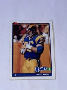 DOUG SMITH 1991 TOPPS FOOTBALL CARD # 537 - Picture 1 of 6
