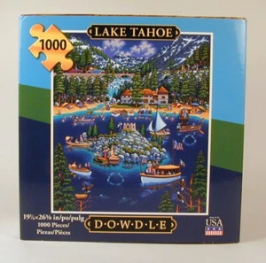 Lake Tahoe Jigsaw Puzzle by Dowdle Puzzles 1000 Pieces Pre-Owned - Picture 1 of 4