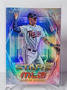 2023 Topps Stars Of MLB -Carlos Correa-SMLB- 48-RM72 - Picture 1 of 2