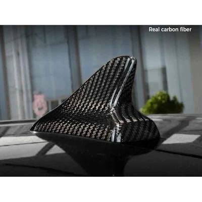 Real Carbon Fiber Roof Shark Fin Antenna Cover For Chevrolet Camaro 2010-2015 - Image 1 of 3