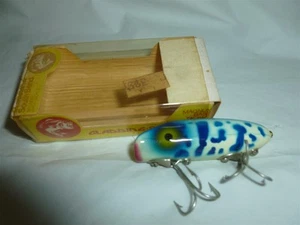 Vintage Gladding South Bend Midge-Oreno Fishing Lure with Box Lot M-807 - Bild 1 von 10