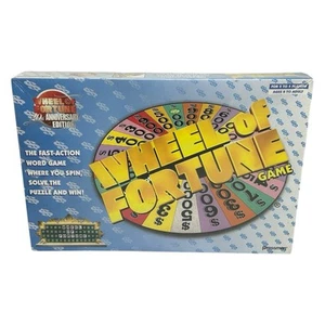 Wheel of Fortune 20th Anniversary Board Game Pressman 2002 New Sealed - Picture 1 of 6